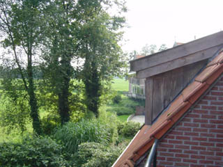 Uitizicht vanaf balkon Uitizicht vanaf balkon
