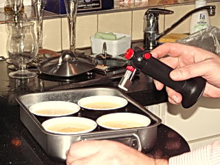 De crème brûlée De crème brûlée