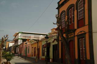 Straat in Los Llanos de Aridane Straat in Los Llanos de Aridane