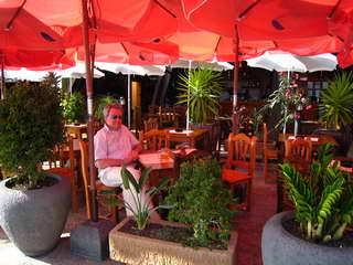 Aad op terras Tazacorte Aad op terras Tazacorte