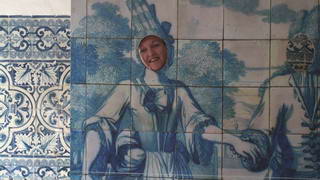 Ingrid als azulejo Ingrid als azulejo