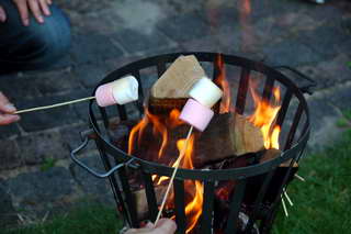 Roosteren marsh mallows Roosteren marshmallows
