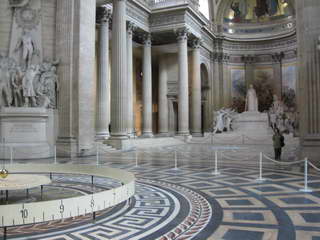 Het Panthéon, slinger van Foucault Het Panthéon, slinger van Foucault