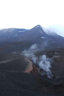 Top van de Etna Top van de Etna