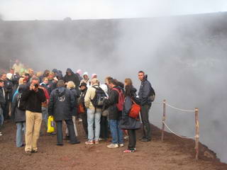 Top van de Etna Top van de Etna